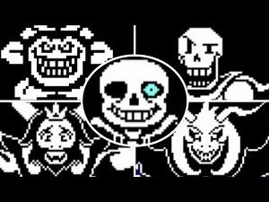 Undertale - All Bosses & Endings