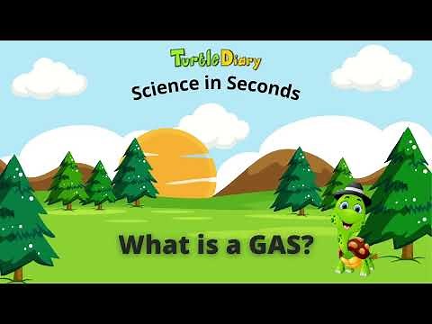 What is a GAS? States of Matter *Science in Seconds* TurtleDiary.com
