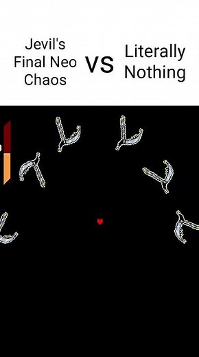 Jevil's Final Chaos vs literally nothing #undertale #deltarune #deltarunechapter4 #tobyfox #shorts