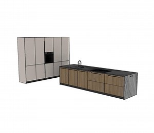 Modern Kitchen 3D Sketchup Model – Ready-to-use, Layered & Scene-optimized for Architects and Designers - Etsy