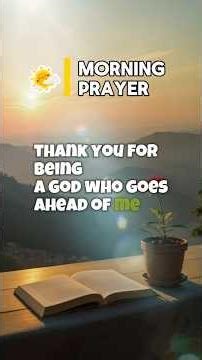 I commit this day unto your hands dear Lord | Morning Prayer #morningprayer #dailyprayer #shorts