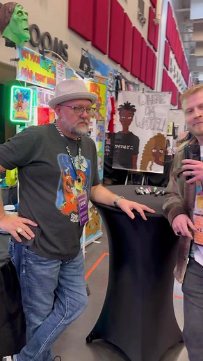 The voice of Scooby Doo, Scott Innes at the epic Missouri Comic Con #scoobydoo #voiceactor #shaggy #throwback #90s #nostalgia #cartoon #scooby #comicon | The 90's Guyz