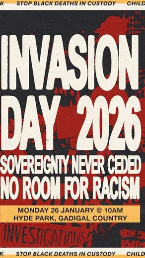 Campbell Knox on Instagram: "Today we stood toe to toe with NSW Police as they attempted to crack down on peaceful assembly against the record amount of deaths in custody over the last 10 years 💚✊ There is no such thing as illegal protest especially when that protest is led by First Nations people on unceded aboriginal land 🖤💛❤️ This is why we need your numbers on January 26th for Invasion Day where we will challenge these numbers and make that message loud and clear - stop gaoling kids, end