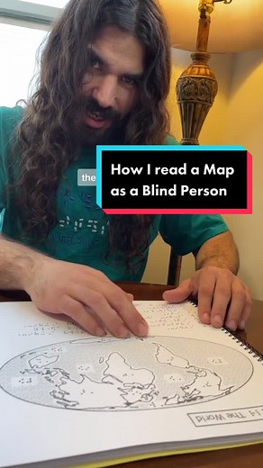 Map Reading Techniques for the Blind Explained