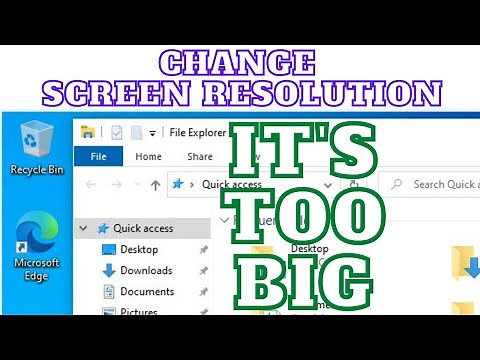 Computer screen zoomed in too much