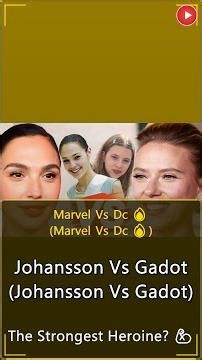 Scarlett Johansson vs Gal Gadot: La Heroína Definitiva 💥 (Scarlett Johansson vs Gal Gadot: The)