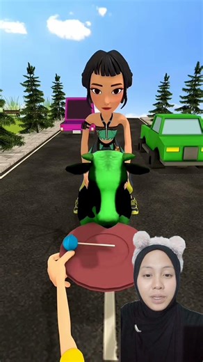 SAPI MAKAN PERMEN‼️😲 #comedy #maianananak #funny #mainanimpor #mainanbergerak #lucu #duet #cute