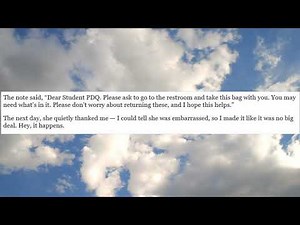 Quora Digest - As a teacher, has a student ever started their period in class? (answers)