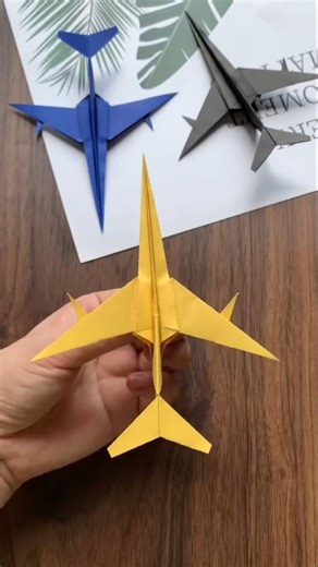 🛩️⚡ Fighter Jet Plane DIY 😍🔥| #diy #craft #viralvideo #shorts #trending #papercrafts #easy