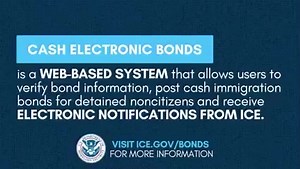 ICE moved walk-in immigration bond payments for detained noncitizens to a web-based Cash Electronic Bonds system called CeBONDS. Learn more to get started posting and tracking bonds – and verifying eligibility: ICE.gov/bonds #immigration #border #detainee | U.S. Immigration and Customs Enforcement