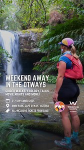 Immerse yourself in the stunning Otways at the Weekend Away in the Otways. 🌱 Spend two days filled with bushwalks, fireside stories, and hearty meals shared with fellow nature lovers. Choose from camping under the stars or a cosy room/cabin at Bimbi Park. Spots are limited, so grab your tickets and make it happen! 🗓️ Fri 5 Sep 7pm – Sun 7 Sep 2pm 📍 Bimbi Park Cape Otway VIC 🎟️ Tickets from $260 including all meals Book your spot today with a friend and experience the Otways like never before