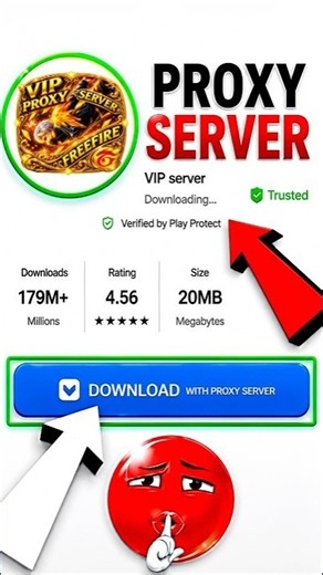 How To Download OB54 Proxy Server in Free Fire 🔥 | VIP Proxy Server 2026 | #shorts