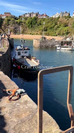 Stay in the heart of Crail 🐚 A stylish 19th-century coastal home, cosy fires and the harbour just minutes away. Perfect for coastal walks, exploring the East Neuk villages and visiting St Andrews. Sleeps 5 | Dog friendly. #crail #selfcatering #coastalliving #petfriendly #visitscotland