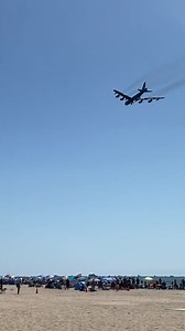 9.3K views · 472 reactions | Flying over the ocean  So amazing to have 419 Flight Test Squadron’s B-52 Stratofortress dazzle the crowd at Pacific Airshow in Huntington Beach! This opportunity gives our pilots adequate training for the mission. Air Force Materiel Command Air Force Global Strike Command #pacificairshow #AF75 | Edwards Air Force Base | Facebook