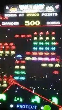 ***NEW*** Space Invaders Frenzy Arcade Game Jackpot WON 500 POINTS @ Dave and Busters