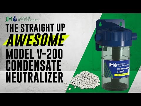 The Straight-Up Awesome Model V-200 Condensate Neutralizer