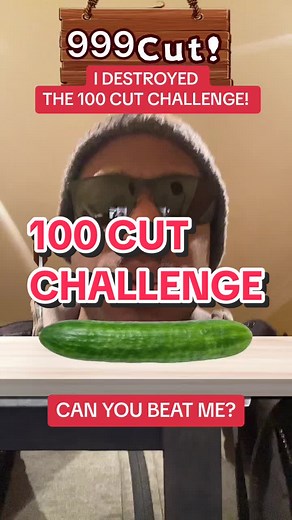 100 cut challenge i destroyed it! #foryou #masterchef #mastercheffilter #trendingfilter #fyp #blowthisup