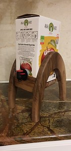 Juice Bag Stand in Box, Solid Wood - Etsy