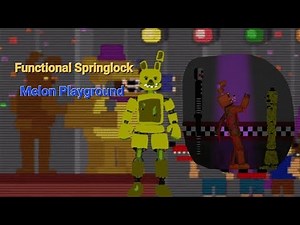 Functional Springlock Melon Playground