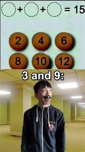 Where is 3 and 9 numbers in this math #shorts