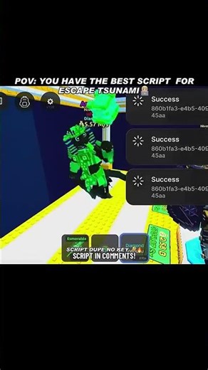 Escape Tsumani For Brainrot [ Dupe Script| [ Key Less ]