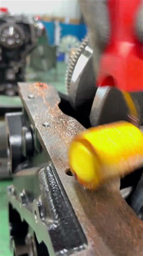 The engine assembly process