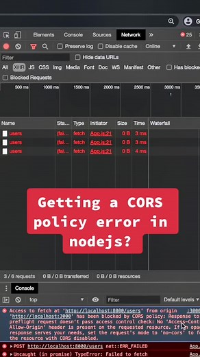 Uso de proxies en Node.js para solucionar errores CORS
