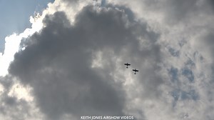 Spitfire flying high 'hear that sound' | Keith Jones Airshow Videos