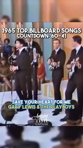 226K views · 10K reactions | 1965 Top Billboard Songs 60-41  | Amazing Time Capsule | Facebook