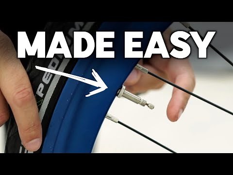 How To Pump Up a Presta Valve Bicycle Tire