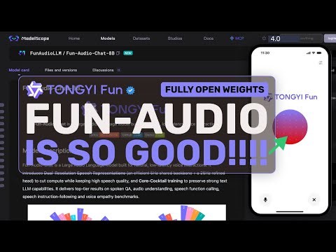 Fun Audio Chat 8B: This SPEECH TO SPEECH Open Model is ACTUALLY AMAZING!