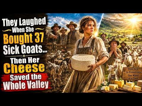 They Laughed When She Bought 37 Sick Goats… Then Her Cheese Saved the Whole Valley