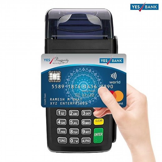 Sale transaction on YES BANK POS