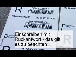 Einschreiben mit Rückantwort: Wichtige Tipps und Hinweise für den perfekten Versand