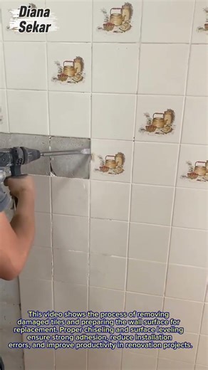Tile Removal & Wall Repair Process | Fast and Efficient Renovation Technique