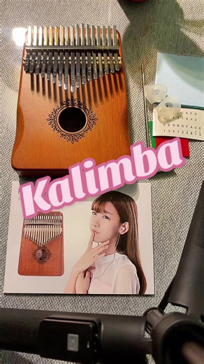 Kalimba by Findamaze. 17 key thumb piano. It's so pretty and sounds kinda cool. Will have to learn how to play. I'm sure the grandkids will love to learn. #findamaze #thumbpiano #instrument #music