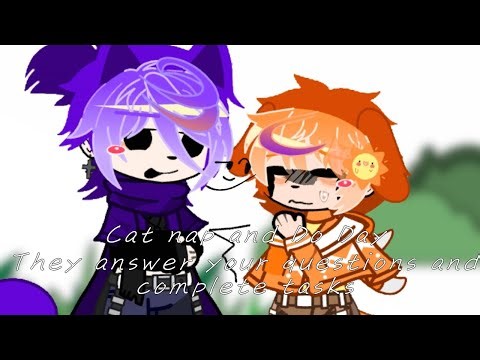 CAT NAP AND DOG DAY THEY ANSWER YOUR QUESTIONS AND COMPLETE TASKS#poppyplaytime 3#