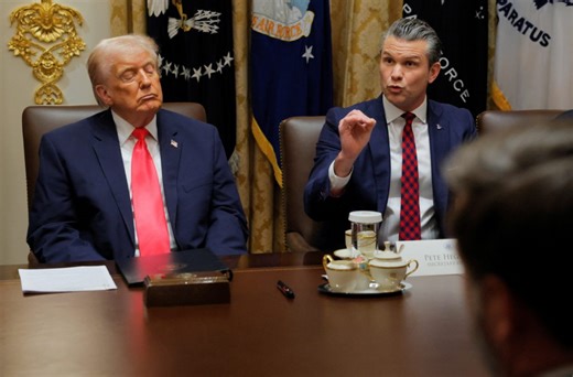 WATCH: Trump says he closed his eyes in the last Cabinet meeting because 'it got pretty boring'