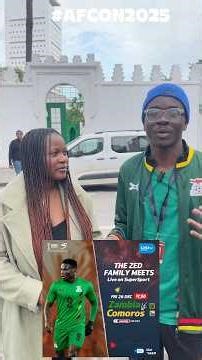 #afcon2025 Zambia Vs Comoros live on Supersport DStv and Gotv at 7:30pm #marthanshimbi #football