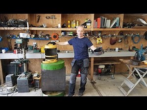 Awesome Homemade Waste Oil Stove .. Free Heat .. Build 2