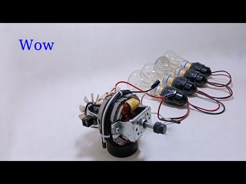 How to Make Free Energy Generator and 120v Ac Generator