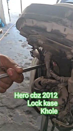 Hero cbz 2012 lock kase khole # viral trending song #mechanic lover @
