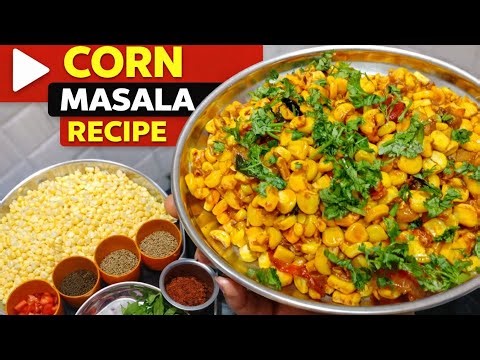 🌽✨ Sweet Corn Masala Recipe | Easy & Tasty Snack in Minutes ✨🌽