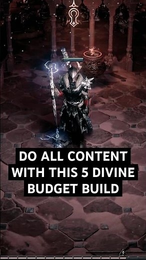 5 Divine Budget Build To Get You Through The Endgame in Path of Exile2 #pathofexile2 #poe2 #gaming