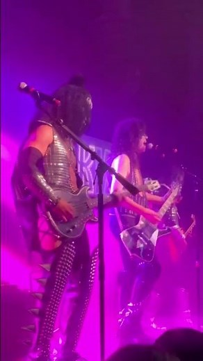 Kiss Nation (Kiss tribute band) performing Lick It Up on the 2025 Kiss Kruise