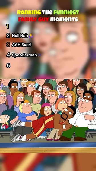 Ranking The Best Family Guy Moments Ever 🤣 #familyguy #funny #shorts