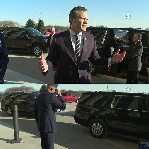 US Defense Secretary Hegseth begins his first shift at the Pentagon