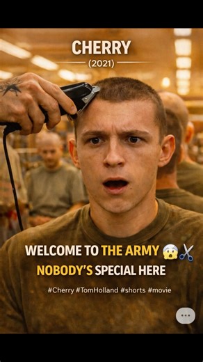 Welcome to the Army Nobody’s Special Here ✂️😮 | Cherry (2021) #shorts #movie