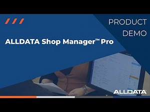 ALLDATA Shop Manager Pro Demo