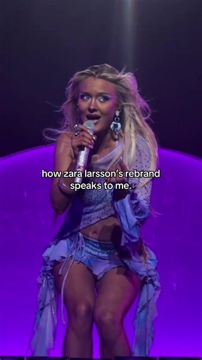 most insane rebrand of all time #zaralarsson #popmusic #rebrand #fyp @Zara Larsson